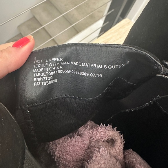 Target Black Suede Knee High Boots | Winter Chic | Size 9 - Picture 8 of 10